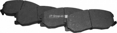 JP GROUP 1263604410 -  Колодки тормозные дисковые передние, комплект